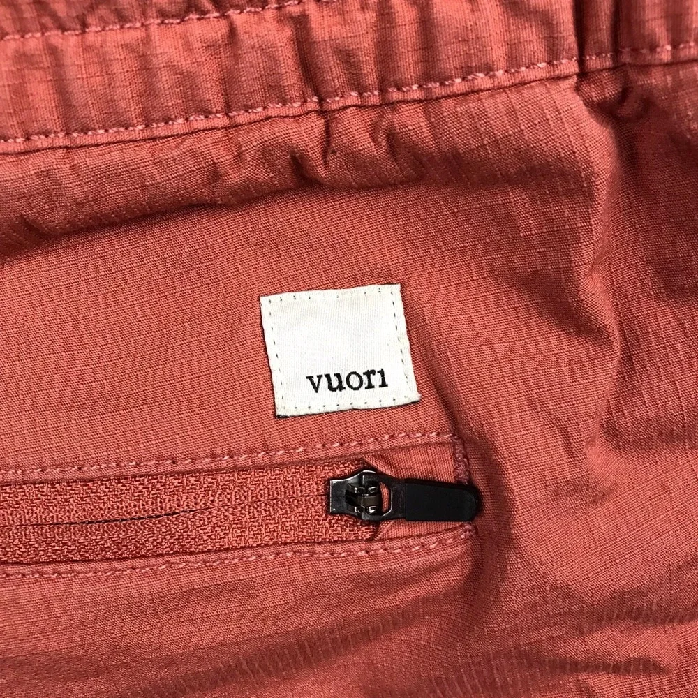 Vuori Vintage Ripstop Shorts Womens XL Cinnamon 3" Performance Hiking Climbing - Picture 8 of 10